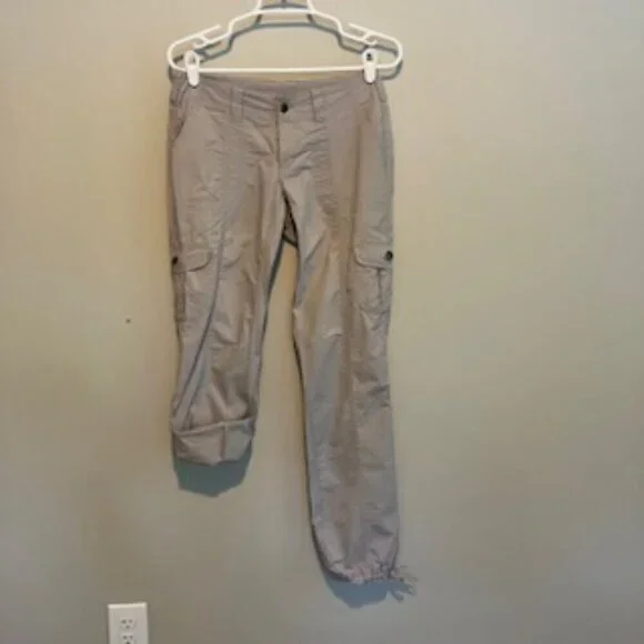 Boston Proper Convertible Cargo Pant Color gray size 00 - Picture 7 of 7